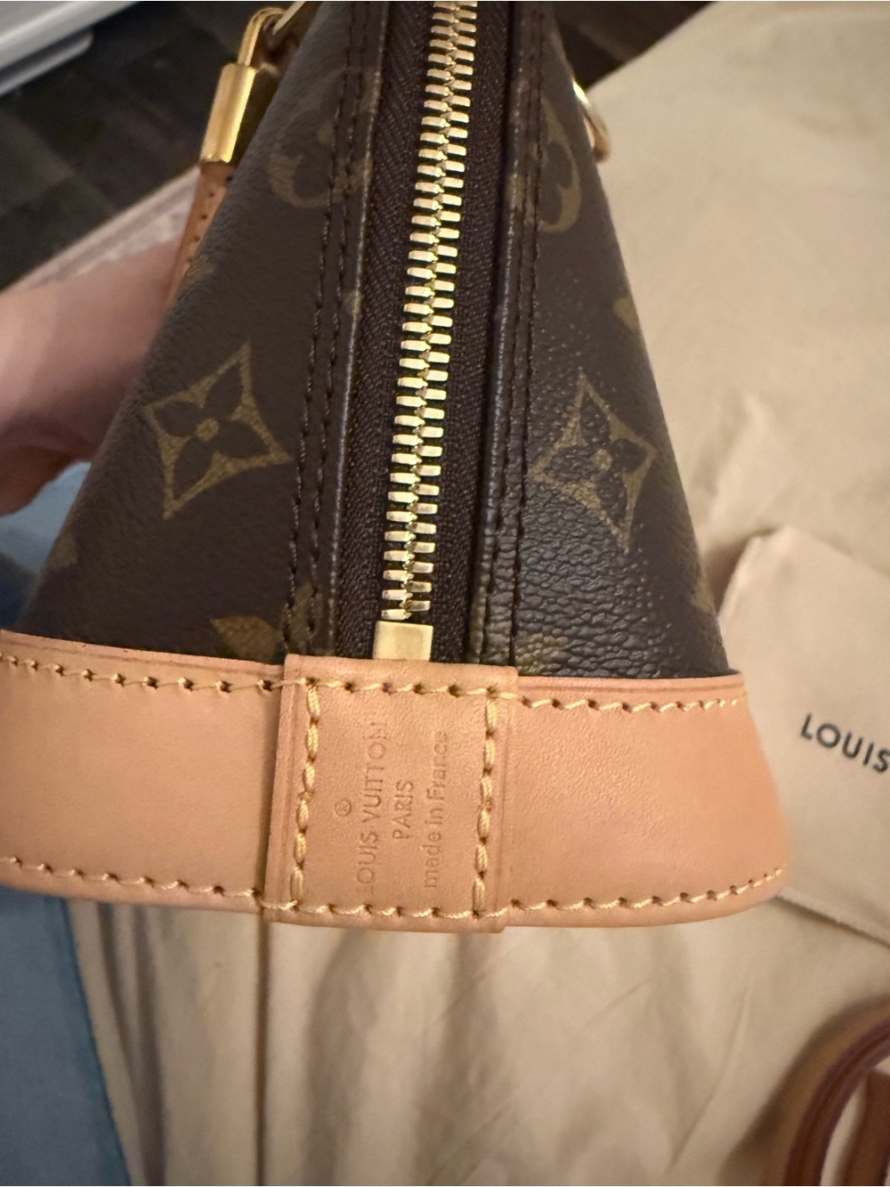 Louis Vuitton Monogram Alma BB in Mono Canvas with Victorian Wallet. - Picture 15 of 16